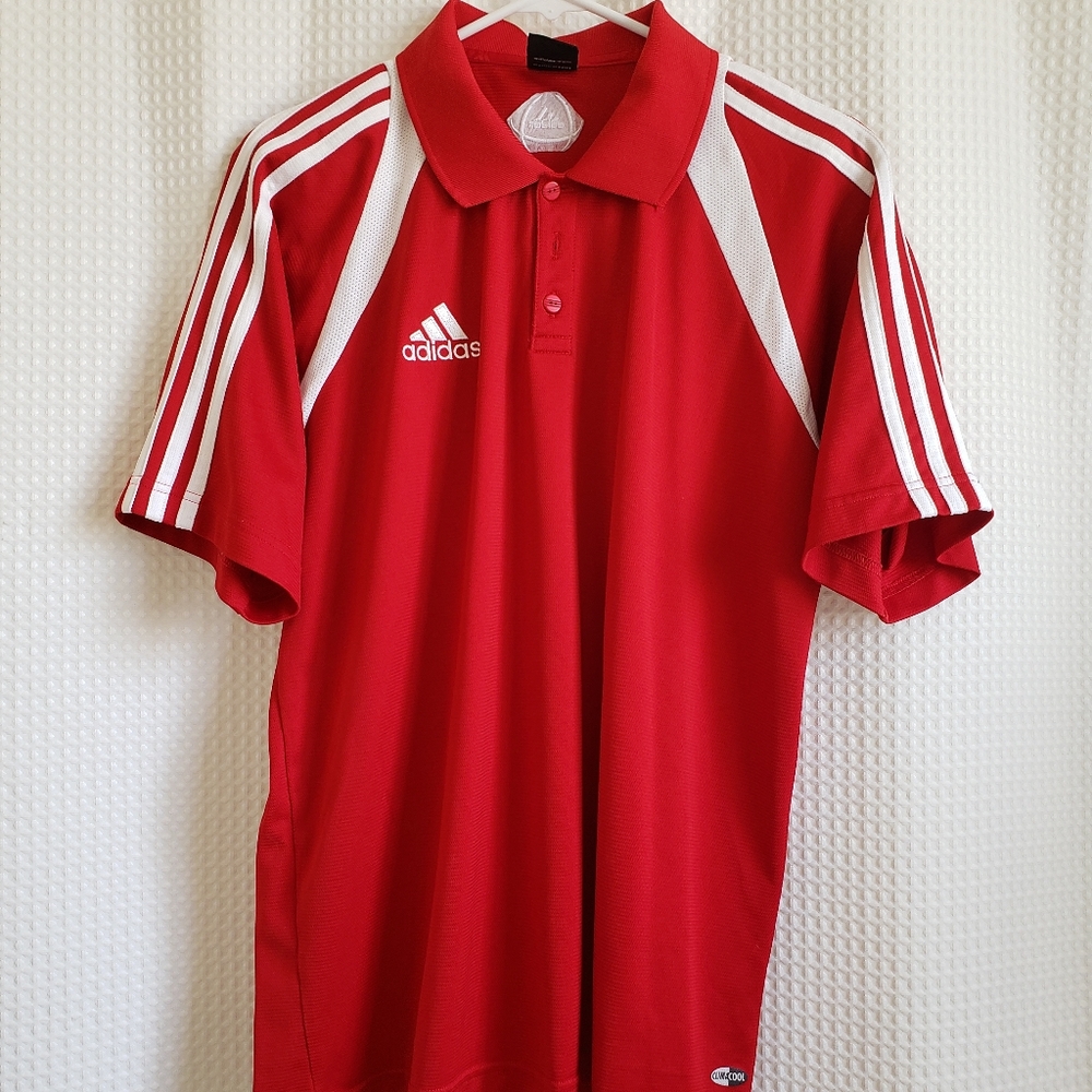 EUC Adidas ClimaCool golf shirt
